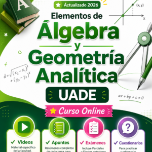 Elementos de algebra y geometria analitica - UADE
