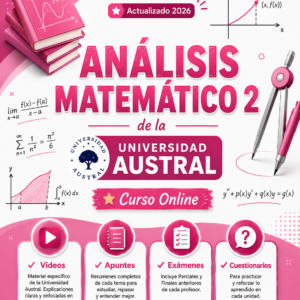 AUSTRAL - ANALISIS MATEMATICO 2 FCE