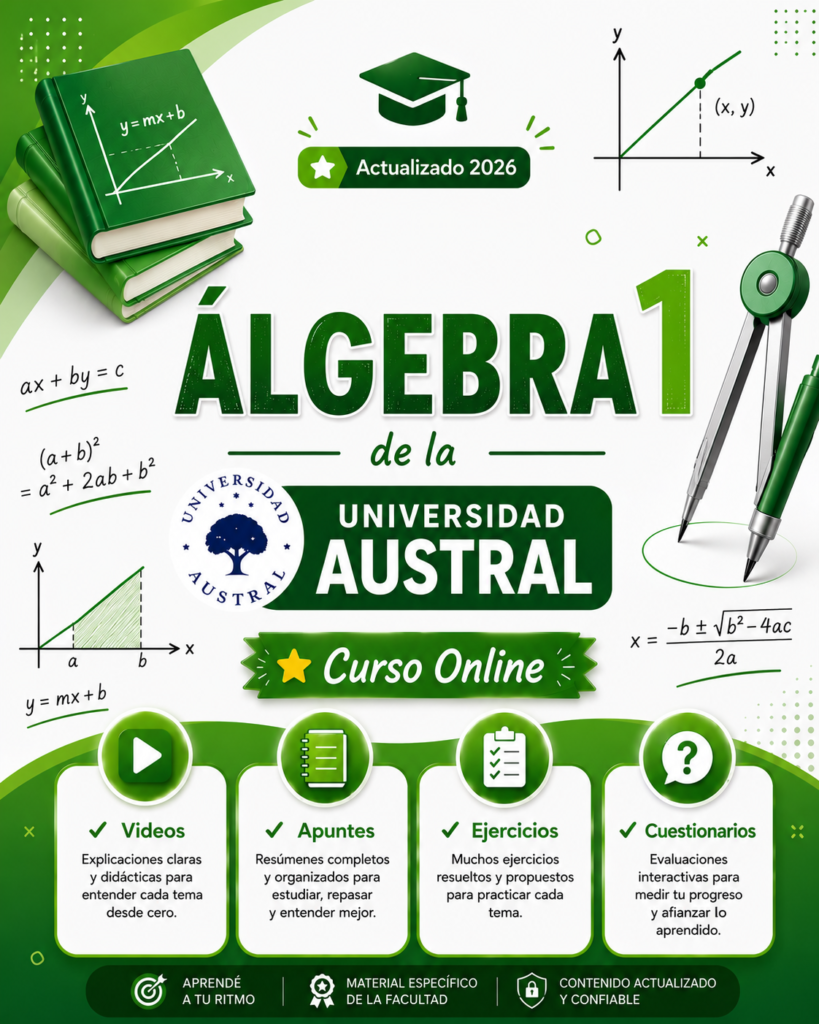 AUSTRAL - ALGEBRA 1 (INGENIERIA)