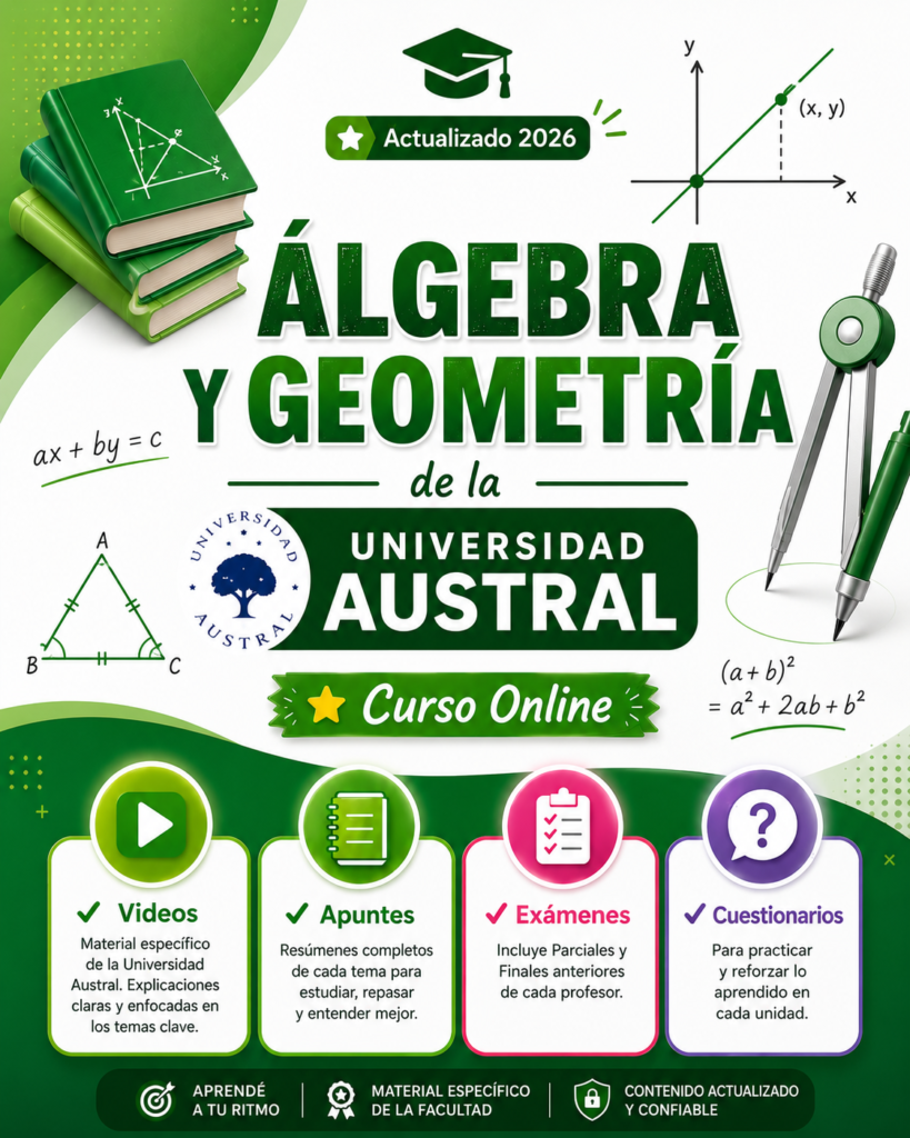 AUSTRAL - Algebra y geometria